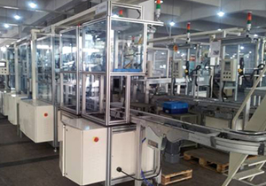 爪極應用-汽車發(fā)電機裝配線